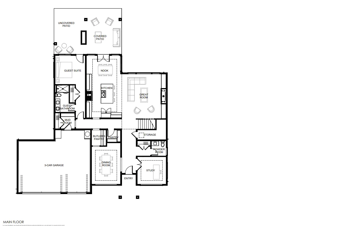 Bellevue Floor Plan