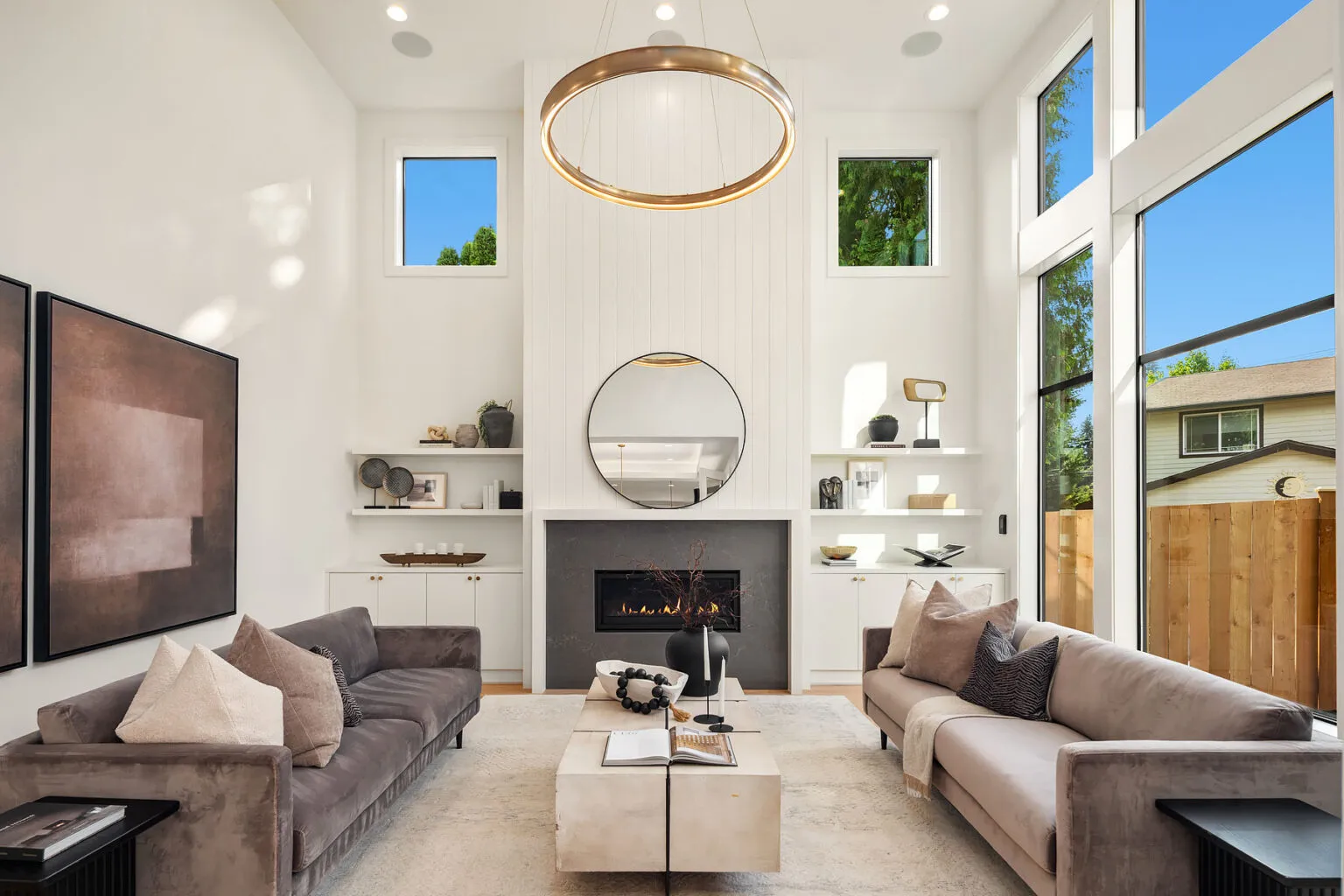 Azori presents a transitional home at 13216 NE 129th Pl, Kirkland, WA, 98034