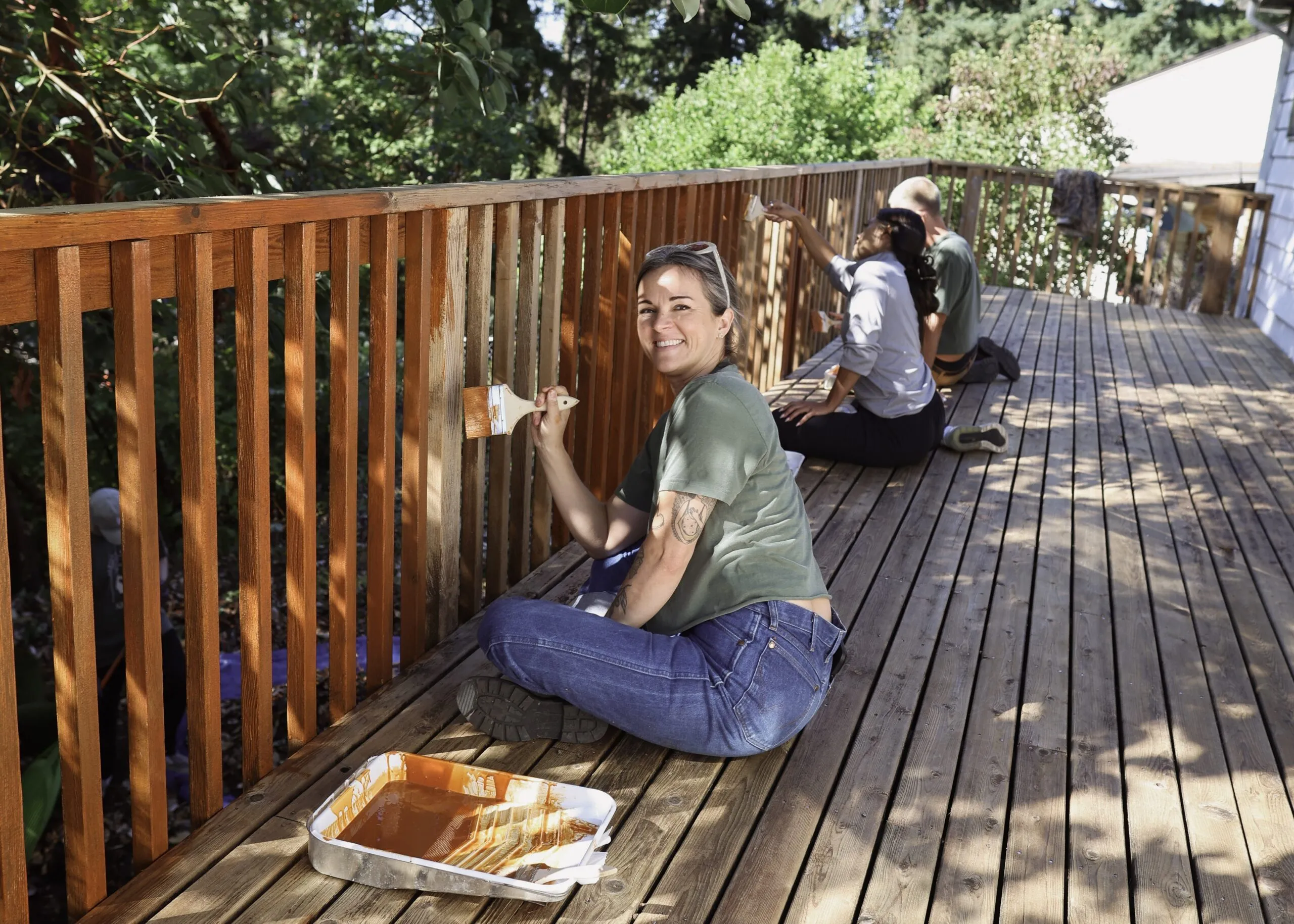 JubileeReach ServiceDays Azori Day2 StainingFence Scaled